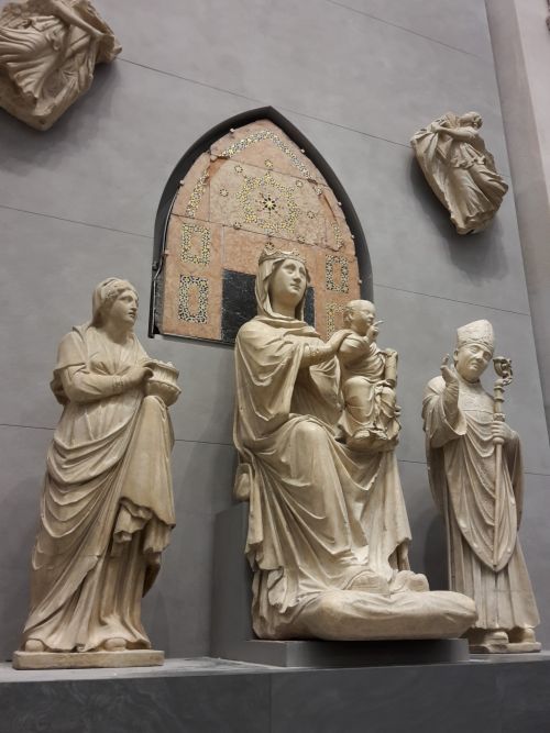 Un scatto interno del Museo dell’Opera del Duomo a Firenze 