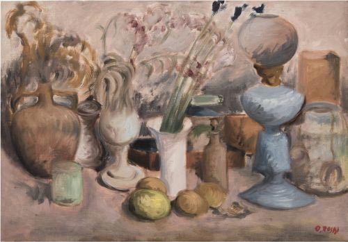 Ottone Rosai Natura morta 1952 circa