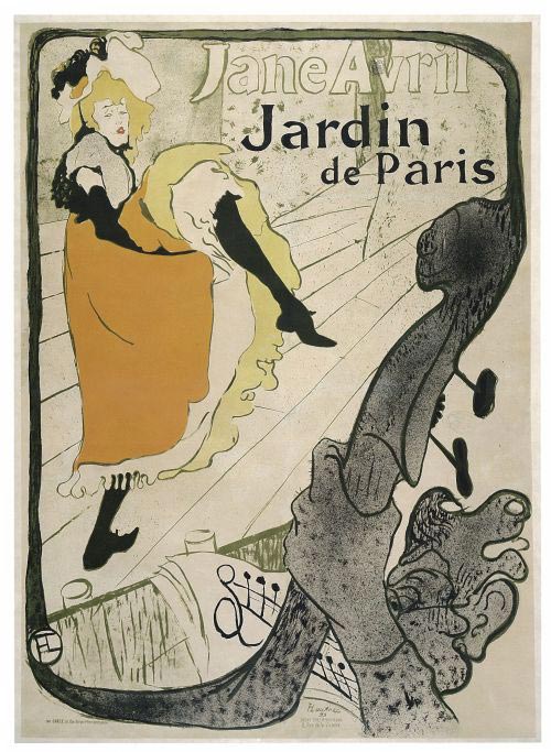Henri de Toulouse-Lautrec, Jean Avril, 1893,