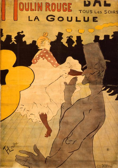 Henri de Toulouse-Lautrec, Moulin Rouge, La Goulue, 1891,
