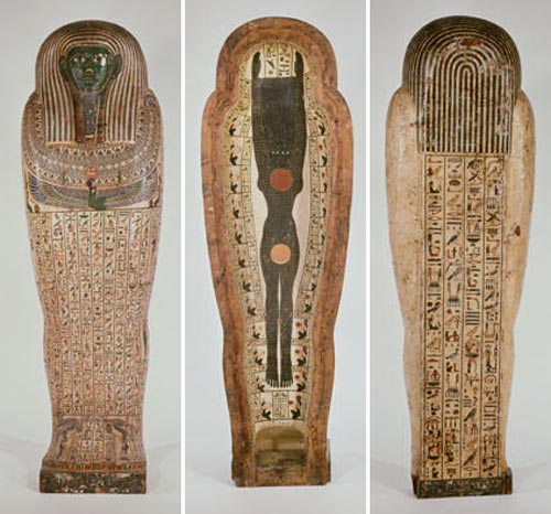 Sarcofago antropoide di Peftjauneith XXVI dinastia (664 -525 a.C.)