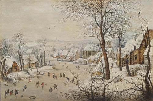Pieter Brueghel il Giovane, La trappola per gli uccelli, 1601,