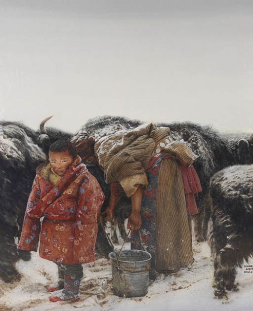 Xioong libin inverno del bambino