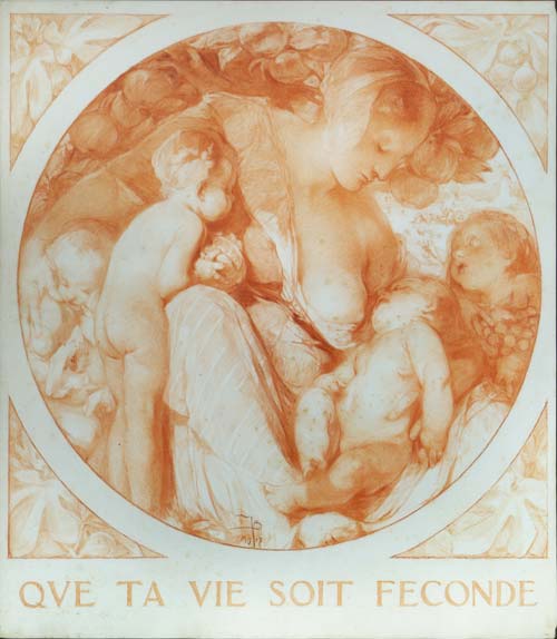 Jules Van Biesbroeck, Fecondità, sanguigna su carta