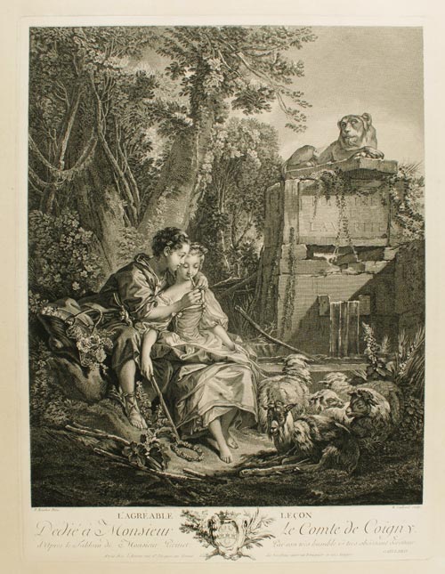 2 rene gaillard l agreable lecon 1758