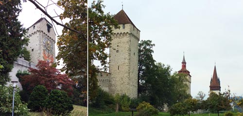 8 lucerna orologio della zytturm-torri a nord-foto donata brugioni