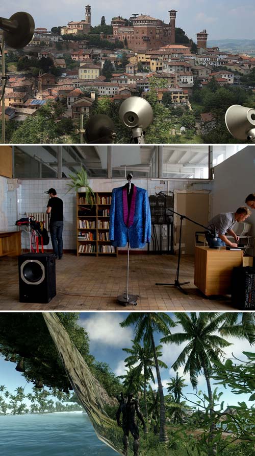 Schermo dell arte 8 6 quantum flatform-the performer maciej sobieszczanski-lukasz ronduda-parallel iii harun farocki