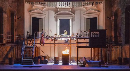 Un scena di Elektra al Teatro Comunale di Bologna