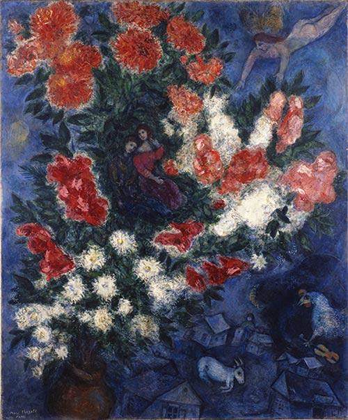 2 marc chagall gli amanti 1937