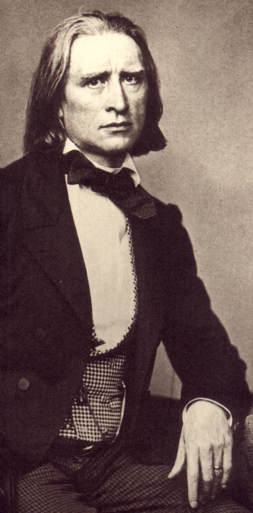 Franz Liszt nel 1858