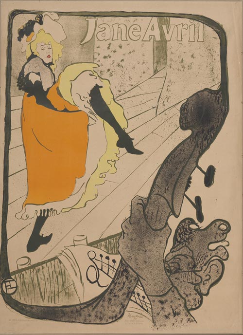 Henri de Toulouse-Lautrec, Jane Avril, 1893,