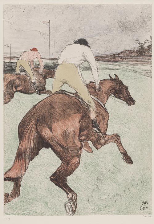 Henri de Toulouse-Lautrec, The Jockey, 1899,