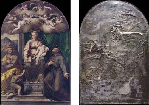 Cardone-dopo e prima del restauro