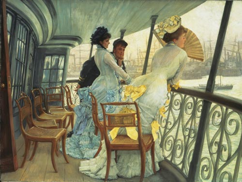 2 james tissot il ponte dell hms calcutta portsmouth 1876