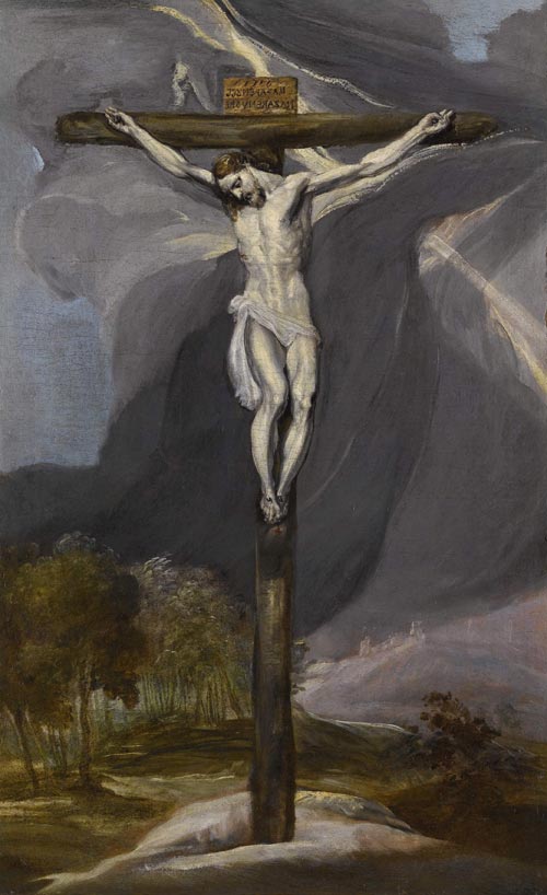 El-greco---small-crucifixion-unframed