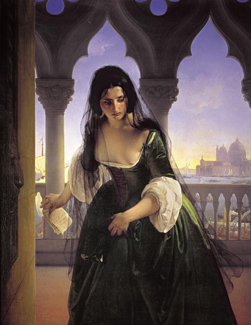 Francesco Hayez, Accusa segreta, 1847-1848,