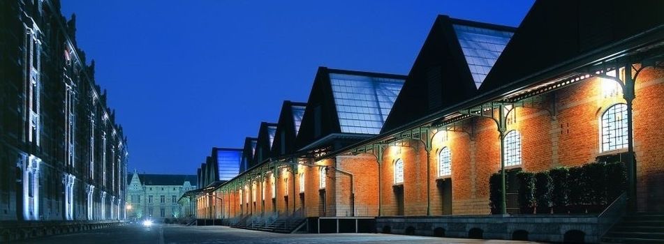 La sede del Brafa Art Fair a Bruxelles 