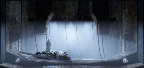 Una scena di 'Attila' firmato da Daniele Abbado 