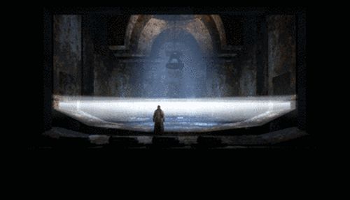 Una scena di 'Attila' firmato da Daniele Abbado 