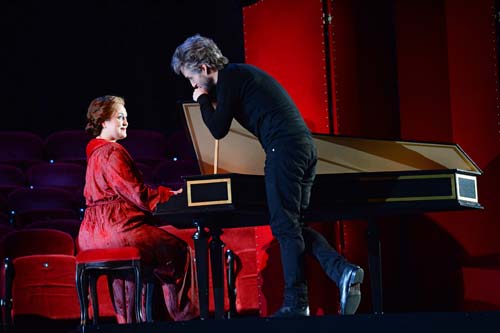 Le Cantatrici Villane: Jessica Strong (Rosa) e Björn Bürger (Don Bucefalo)