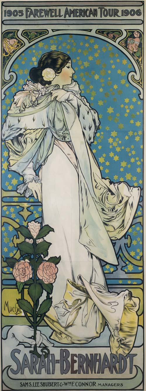 3 alfons mucha variante della dame aux camelias-sarah bernhardt 1905-1906-foto richard fuxa foundation