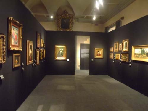 5 immagine allestimento mostra macchiaioli collezione junker