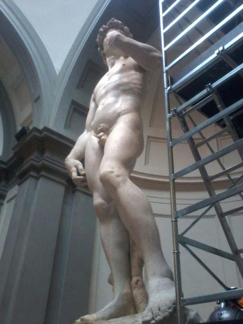 3occhi negli occhi con il david