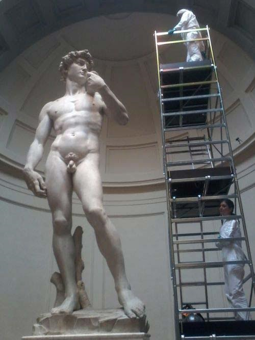 4occhi negli occhi con il david