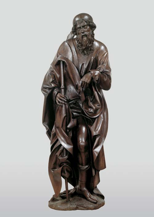 Veit Stoss (Horb, Svevia 1450 circa - Norimberga 1533) San Rocco, 1523