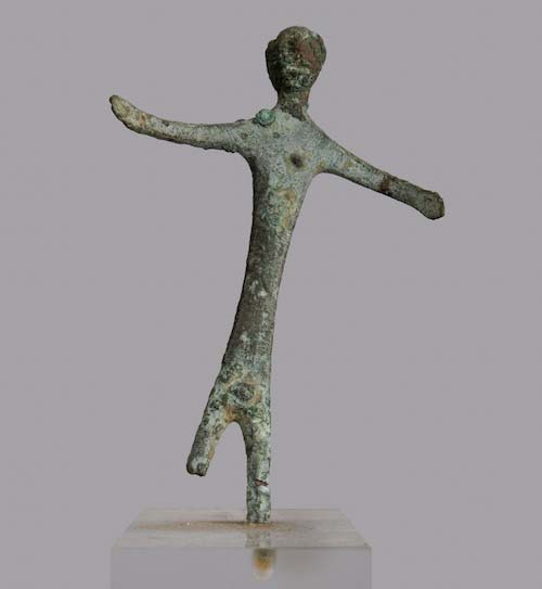 Statuetta votiva maschile,