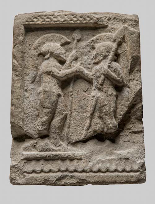 Stele dei due guerrieri,