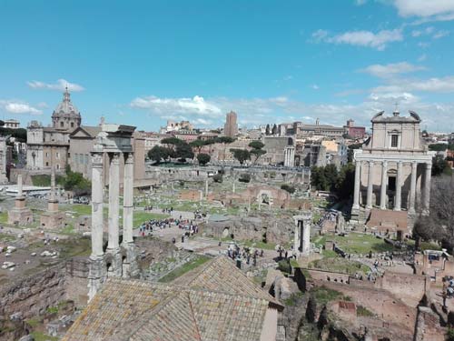 11 foro romano dal belvedere della rampa imperiale-foto ilaria proia