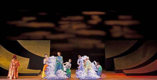 Roberto de Candia (Pantùl), Fabrizio Beggi (Tògrul) e Fabrizio Paesano (Tartagìl)