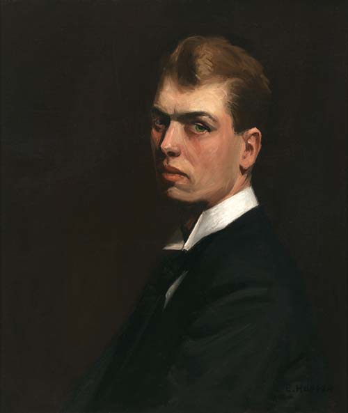 1 edward hopper self portrait 1903-1906
