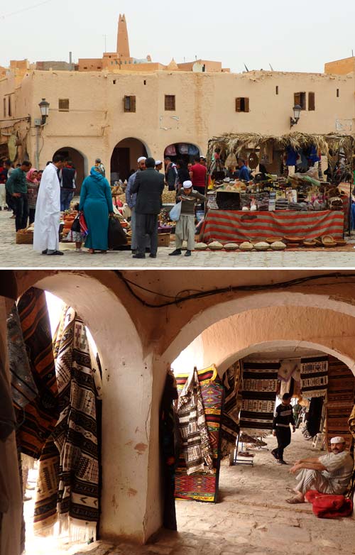 5 ghardaia piazza mercato e portici-foto donata brugioni
