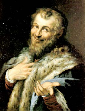 4 agostino carracci democrito olio su tela 1598