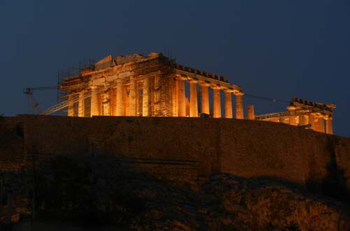 1 atene notturno del partenone-foto andrea mancaniello