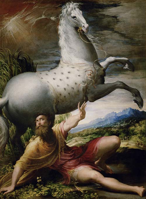 4 parmigianino conversione di saulo vienna kunsthistorisches museum