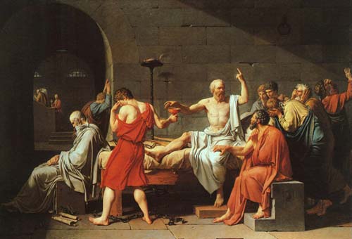 4 jacques-louis david la morte di socrate 1787