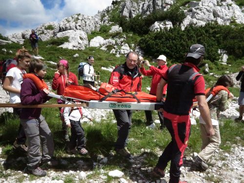 Una foto durante l'esercitazione della passata edizione