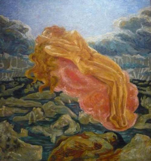 5 umberto boccioni il sogno paolo e francesca 1908-1909