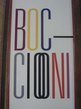 7 locandina logo mostra umberto boccioni