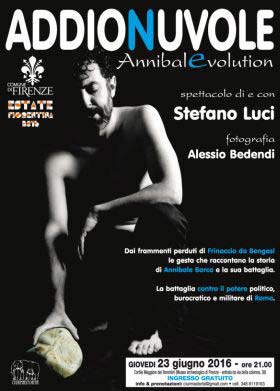 'Addio nuvole' di e con Stefano Luci (locandina)
