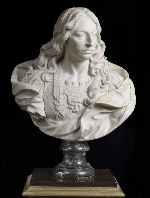 2 antoine coysevox busto luigi ii di borbone principe di conde