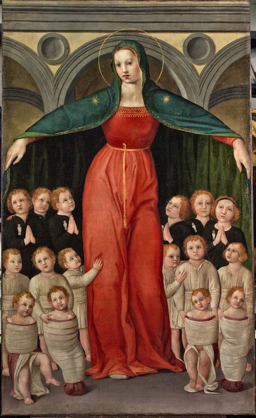 Jacopino del Conte (Firenze 1510/1513 - Roma 1598) Madonna degli Innocenti, 1530-1535 circa,