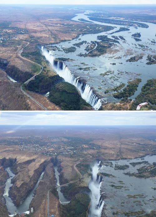 5 zimbabwe cascate vittoria veduta aerea-foto donata brugioni