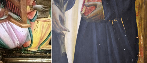 2incoronazione della vergine particolari