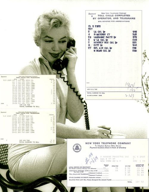 Marilyn monroe 6 milton greene collage ted stampfer photo milt