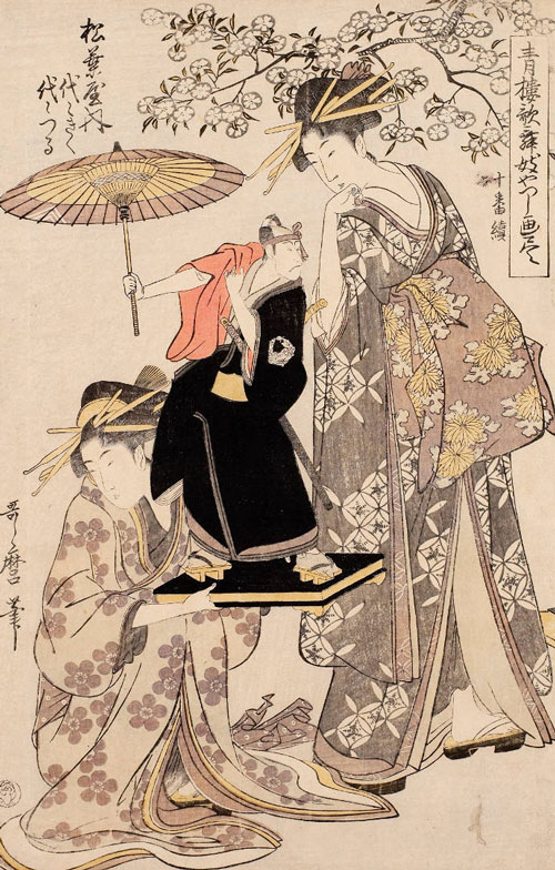 Yoyokiku and Yoyotsuru della Casa Matsubaya