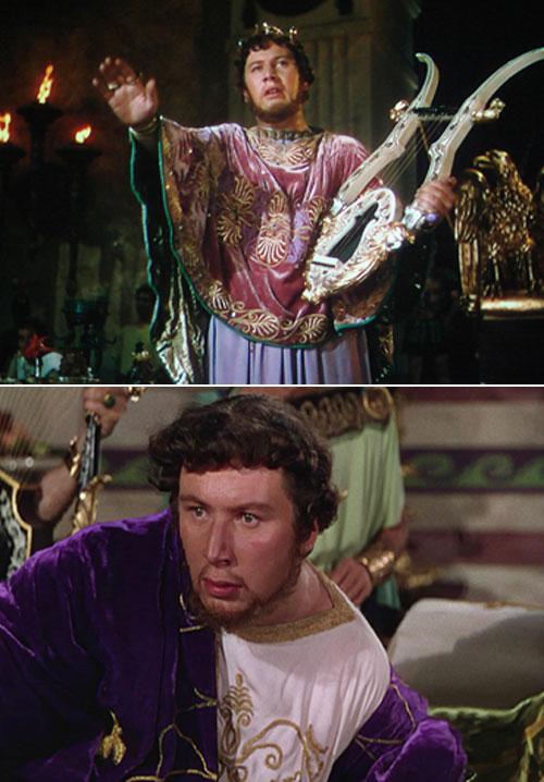 Peter Ustinov, Nerone, in Quo Vadis? (1951) di Mervyn Le Roy